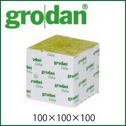 Amazon.co.jp: grodan Delta 10G （100×100×100mm） 水耕栽培 定植用