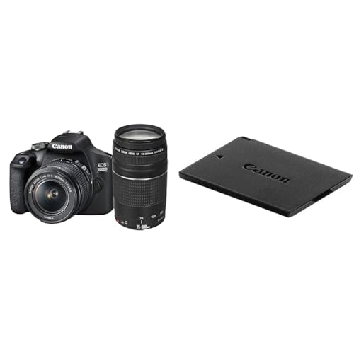 Canon EOS 2000D Spiegelreflexkamera & Akku LP-E10 EOS-Zubehör
