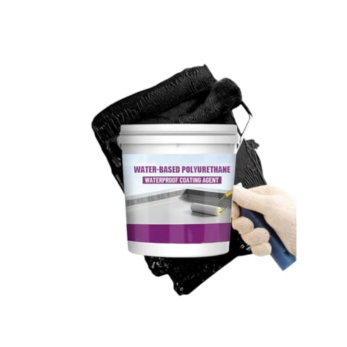 Sellador impermeable, Recubrimiento impermeable de poliuretano, Recubrimiento impermeable transparente, Sellador de techo impermeable (Black)