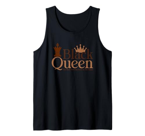 Black Queen La pieza más poderosa del juego Camiseta sin Mangas
