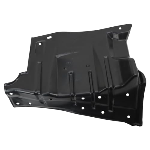 Image of TRQ Rear Driver & Passenger Side Lower Engine Splash Shield Compatible with 2008-2017 Mitsubishi Lancer 2007-2013 Outlander MI1228115 MI1228116