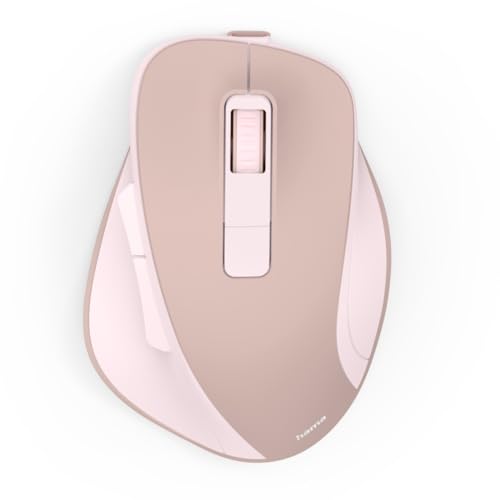 Hama Souris Optique SS Fil 6 Boutons WM-500, silencieuse, Rose