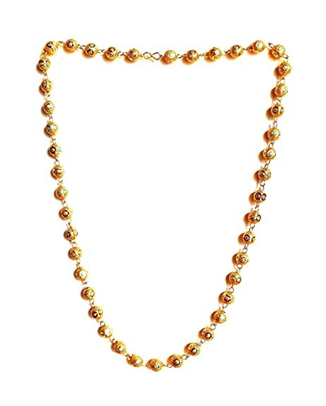 See full amazon price history chart for Bhumi Creation Gold Plated 26 inches Long Matar Mala Traditional Chain ffor Women & Girls (Big Size Beads) Bhumi Creation Gold Plated 26 inches Long Matar Mala Traditional Chain ffor Women & Girls (Big Size Beads) (B09KNPKHXW) Amazon Price History, Amazon Price Tracker