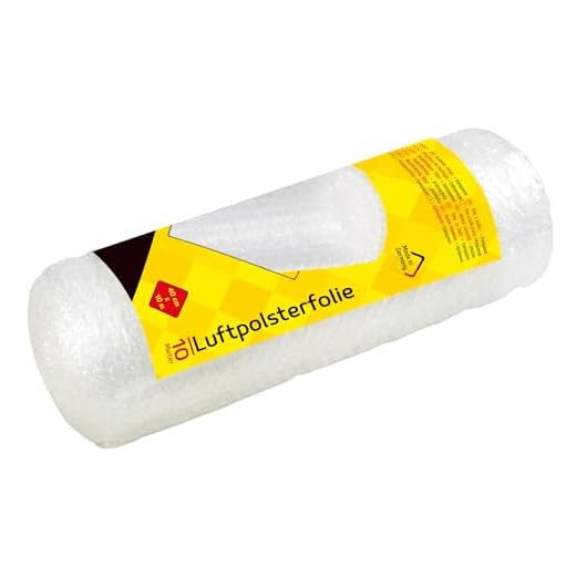 Idena 10400 - Pluriball per spedizioni, imballaggi e traslochi, 40 cm x 10 m in rotolo, 70 µ, trasparente, 1 pezzo