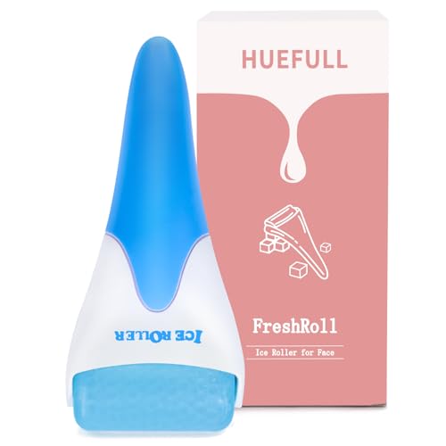 huefull Ice Roller for Face, Ice Face Roller Skin Care & Eye Puffiness Relief, Self Care Reduce Wrinkles, Face Massager Roller Gifts for Women, Skin Care Gift for Men/Woman, Self Care Gifts