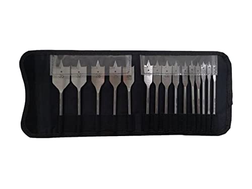 Bahco 15 Piece Flat Spade Drill Bit Set 6mm 35mm in Storage Wallet 9529SET15 3 Bahco 15 Piece Flat Spade Drill Bit Set 6mm 35mm in Storage Wallet 9529SET15 - Image 3