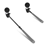 DHFUCNKO Adjustable Golf Club Attachment Compatible with Meta/Oculus Quest 3S/Quest 3, Golf Simulator Handle Grip for Golf +,90 Degree Design Keep Tracking