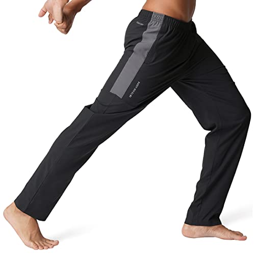 Image of U.S. Polo ASSN. Men's Regular Fit Mid Rise Elasticised Waist Panelled 1781 Lounge Regular Track Pants (Pack of 1)