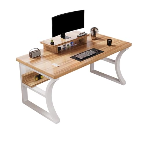 Bureau avec étagère intégrée 80x60cm pour un rangement maximal - 2