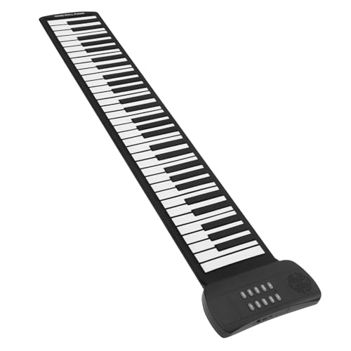 JOINPAYA 61 Rouleau De Piano Pianos Numériques Piano Numérique Piano Pour Enfants Piano à Clavier Pliant Piano Électronique Portatif Piano Portatif Clavier De Piano Gel De Silice Black - Les Beatles, Paul McCartney, John Lennon, RIngo Starr, George Harrison JOINPAYA 61 Rouleau De Piano Pianos Numériques Piano Numérique Piano Pour Enfants Piano à Clavier Pliant Piano Électronique Portatif Piano Portatif Clavier De Piano Gel De Silice Black