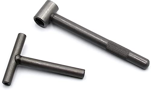 JJLFresheners Spanner Tool Valve Screw Repair Wrench, Adjusting Square Hexagonal Hole Tool Motorcycle Scooter Valve Tappet Engine Adjustable Wrenches