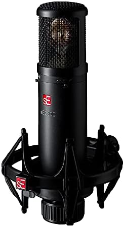 SE Electronics - 2300 Multi Pattern Large Diaphragm Condenser Mic with Shockmount and Filter