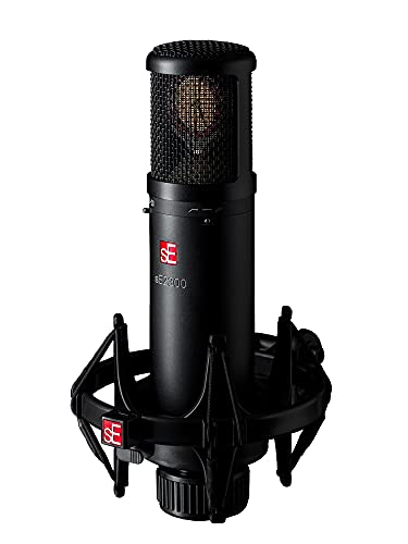 Se Electronics - 2300 Multi Pattern Large Diaphragm Condenser Mic With Shockmount And Filter #TOP24