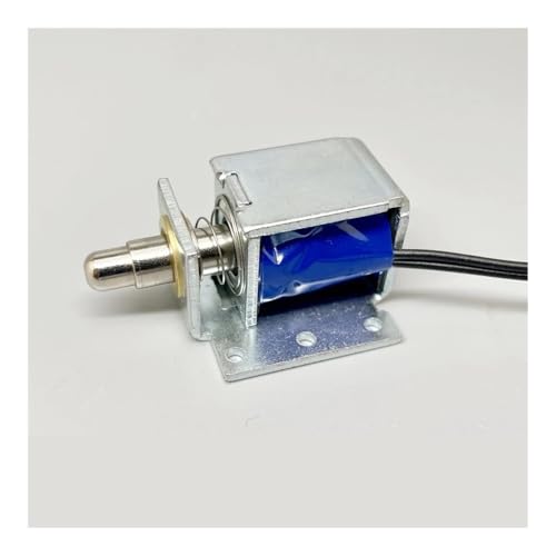 DC 5V-12V 伸縮式電磁石 4.5mm ストローク プッシュプルタイプ プランジャーマグネット スプリングソレノイドマグネット