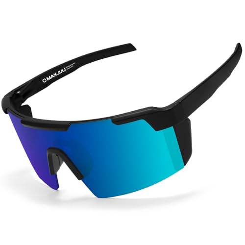 Image of MAXJULI XL Z87 Sunglasses for Big Wide Heads Men TR90 Ultralight UV400 Protection Work Glasses Z8225