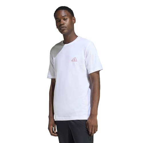 T-Shirt Graphique adidas Triple Stripe Homme Manches Courtes