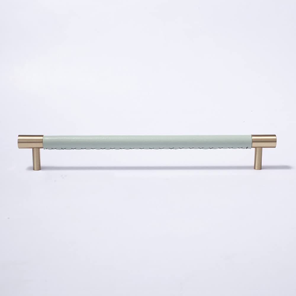 Poignées de porte d'armoire nordique Youther en cuir 10,15''