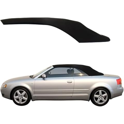 Sierra Auto Tops & Seats Convertible Top - Fits 2003 to 2009 Audi A4 & S4 - Black, Stayfast Cloth - Soft Top Convertible Top Replacement - Custom Precision Fit - Complete with Heated Glass Window Cover