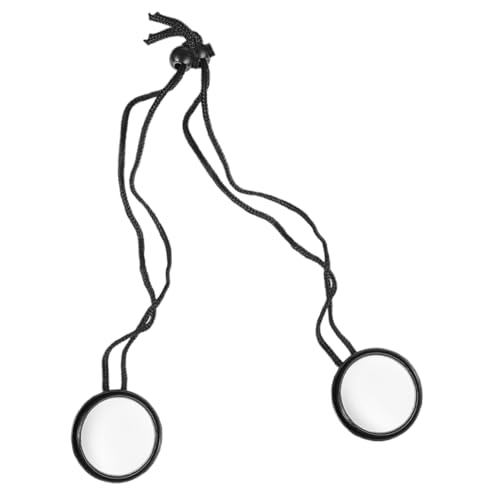 Abaodam 2Pcs Diving Mirror Reflective Mirrors for Cave Boat Diving Durable Underwater Gear with Side Strap Essential Rearview Tool for Enhanced Safety