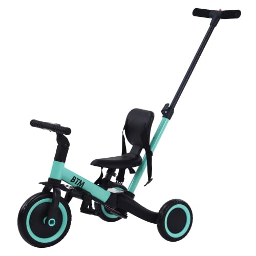 BTM 三輪車 Amazon.co.jp: 子供用三輪車 5in1新色 三輪車のりもの BTM 押し