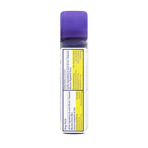 Mucinex Sinus-Max Severe Congestion & Pain & Nightshift Sinus, 2x6 FL OZ - image 7