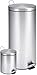 Honey-Can-Do TRS-01886 30-Liter and 3-Liter Stainless Steel Garbage Can Combo