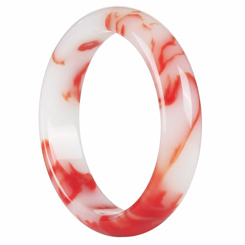 Bracelet jonc en jade véritable 60mm pour femme idéal au quotidien