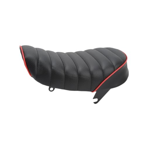 Asiento pasajero trasero mullido e impermeable para motos Z50R 3