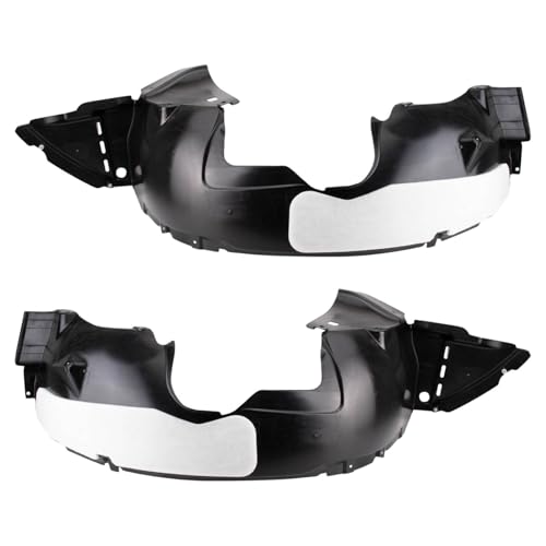 Image of TRQ Front Inner Fender Liner Set Compatible with 2013-2016 Buick Encore GM1248266 GM1249266