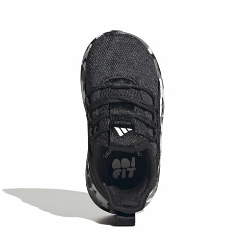 adidas Unisex-Baby Lite Racer Adapt 8.0, Black/Grey/Carbon, 6.5 by adidas - Used condition - US$31.05