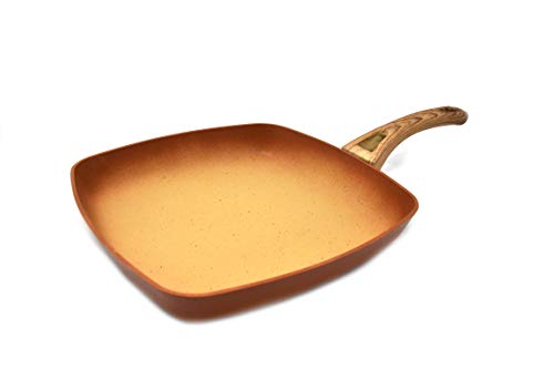 Grill Asador Liso 28 X 28 Ter0928 En Oferta Amercook Grill Terracotta Liso 28 Cm.