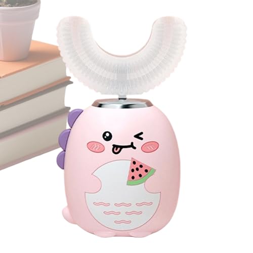 Cepillo De Dientes De Completa Para Niños -Cepillo Ďe Dientes Eléctrico En Forma Đe U Para Niños | Çepillo D́e Ďientes Eléctrico Ultrasónico En Forma D̄e U Ṕara Ñiños, P̀ara Edades Dé 2 A 6 Años,