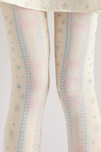 Image of Sahabowi Women's Sheer Tights, Digital Print Designs Stockings