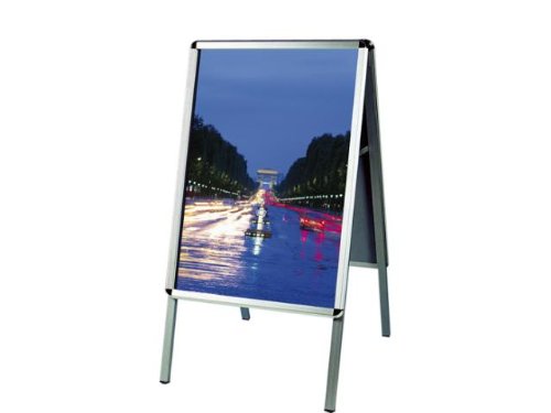 Preisvergleich Produktbild Plakatständer Alu-Line Rondo DIN A0 5999R