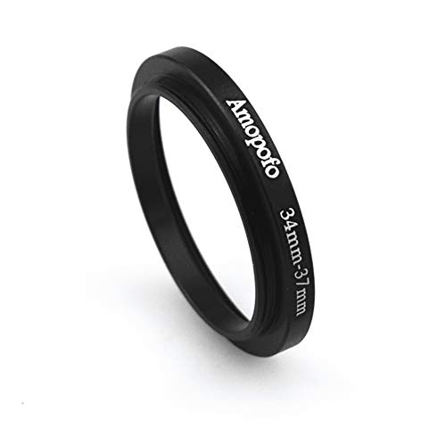 Metal Step Up Ring Adapter 55mm to 72mm Step-Up Lens Adapter Ring For Filters, Made Of CNC Machined space aluminum With Matte Black Electroplated Finish,Compatible with All 55mm Camera Lenses & 72mm A