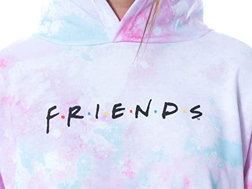 INTIMO Friends TV Show Logo Tie Dye Womens' Pajama Loungewear Hooded Jogger Set3
