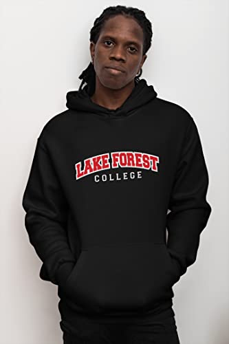 CreateMyTee Lake Forest College Unisex Hooded Sweatshirt - Lake Forest Foresters Apparel2