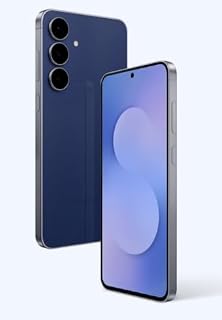 Samsung Galaxy S25 FE 5G Smartphone with Galaxy AI (Navy, 8GB RAM, 128GB Storage), 12MP Front Camera, ProVisual Engine, Long Battery Life