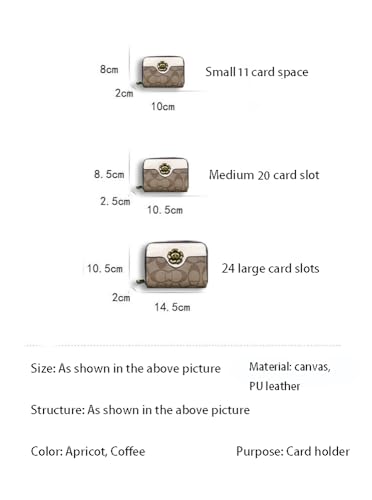 11-20-24 Card Slots Bifold Zipper Wallets,PU Leather Credit Card Clip Holder,RFID Blocking Coin Purse Pouch HandBag.2