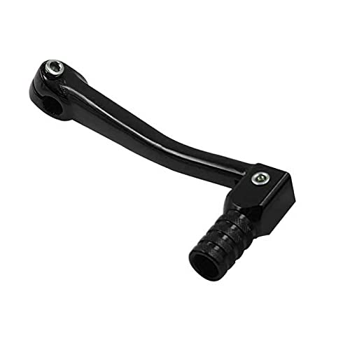 Rcrbt Universal Motorcycle Gear Shift Lever Aluminum Alloy Folding Gear Rod Modification Accessories For 50Cc 110Cc 125Cc 150Cc 250Cc Atv Dirt Bike Pit Bikes (Black) #TOP3