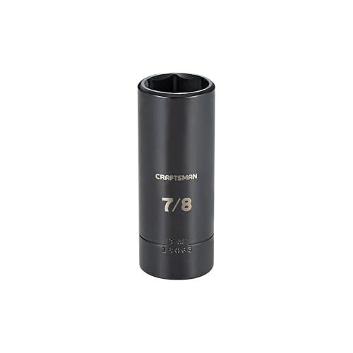 CRAFTSMAN Deep Impact Socket, SAE, 1/2-Inch Drive, 7/8-Inch (CMMT16063)