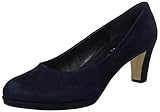 gabor pumps sand Gepolsterte Lederdecksohle Gabor Shoes Damen Fashion Pumps, Blau (River 46), 37 EU