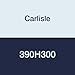 Carlisle 390H300 Synchro-Cog Synchronous Timing Belt, Rubber, 39" Pitch Length, 1/2" Tooth Pitch, 78 Teeth, 3" Wide
