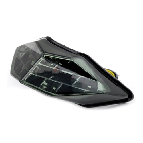 Feu arrière de moto clignotant intégré et feu stop fumé pour Z250 Z300 Ninja 250 300 2013-2017