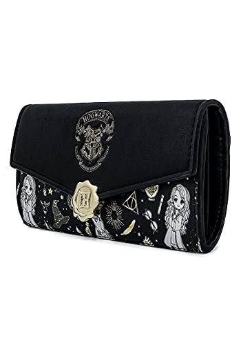 Loungefly Harry Potter Magical Elements All Over Print Faux Leather Wallet3