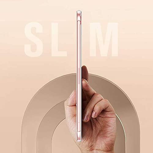 Clear Case for iPad Mini 6/7 inch, Supports Apple Pencil 2nd Gen, Slim Lightweight Transparent TPU Back Cover - Image 3