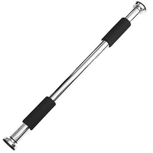 BESPORTBLE Barra de exercícios para porta de exercícios fitness, queixo para puxar e puxar, bar, cas