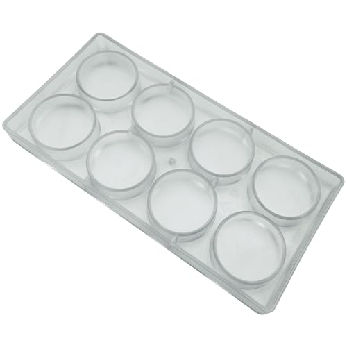 Moule Oreo polycarbonate Goldbaking 8 cavités pour biscuits recouverts de chocolat - 3