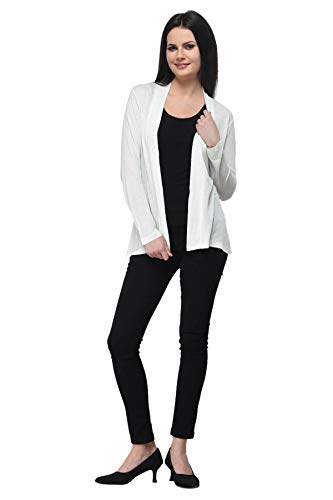 Image of Frenchtrendz Womens's Viscose Crepe Shrug(Size: XS-4XL)