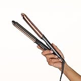 BaByliss Straight and Curl Brilliance Hair Straighteners - Curved Metal Design Easy Styling, Smoothing Titanium Plates, Ionic Anti-Frizz, Fast 15 Second Heat Up, 5 Heat Settings Up to 235°C, 2481U - Image 9